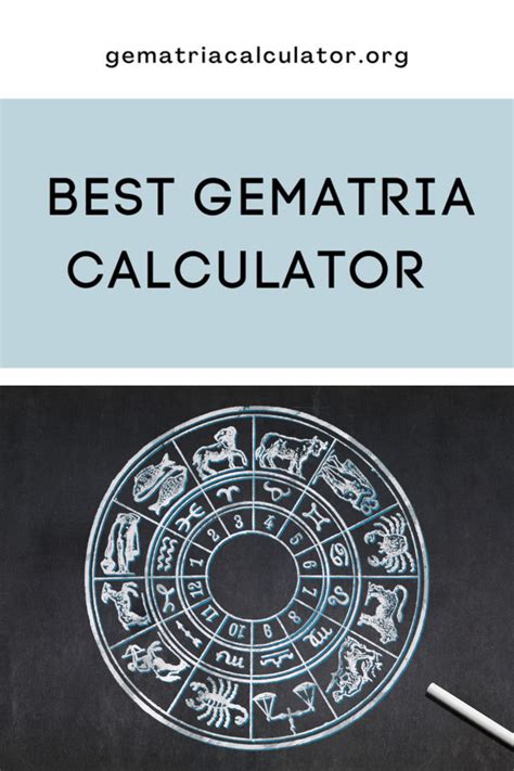 Best Free Gematria Calculator 